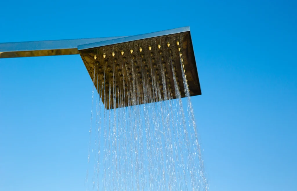 refreshing shower