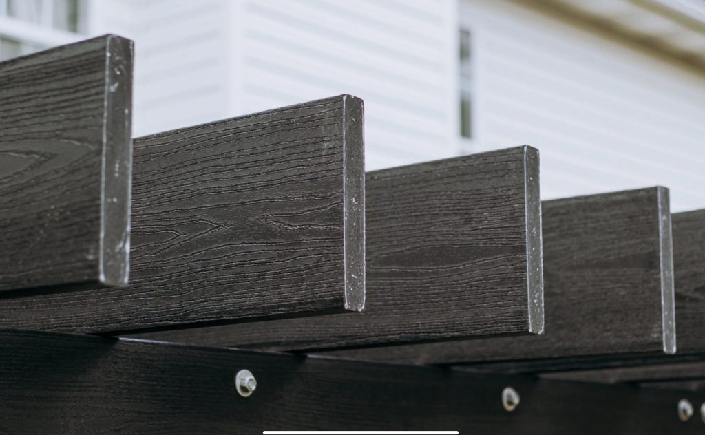 Cross Section of Composite Wood