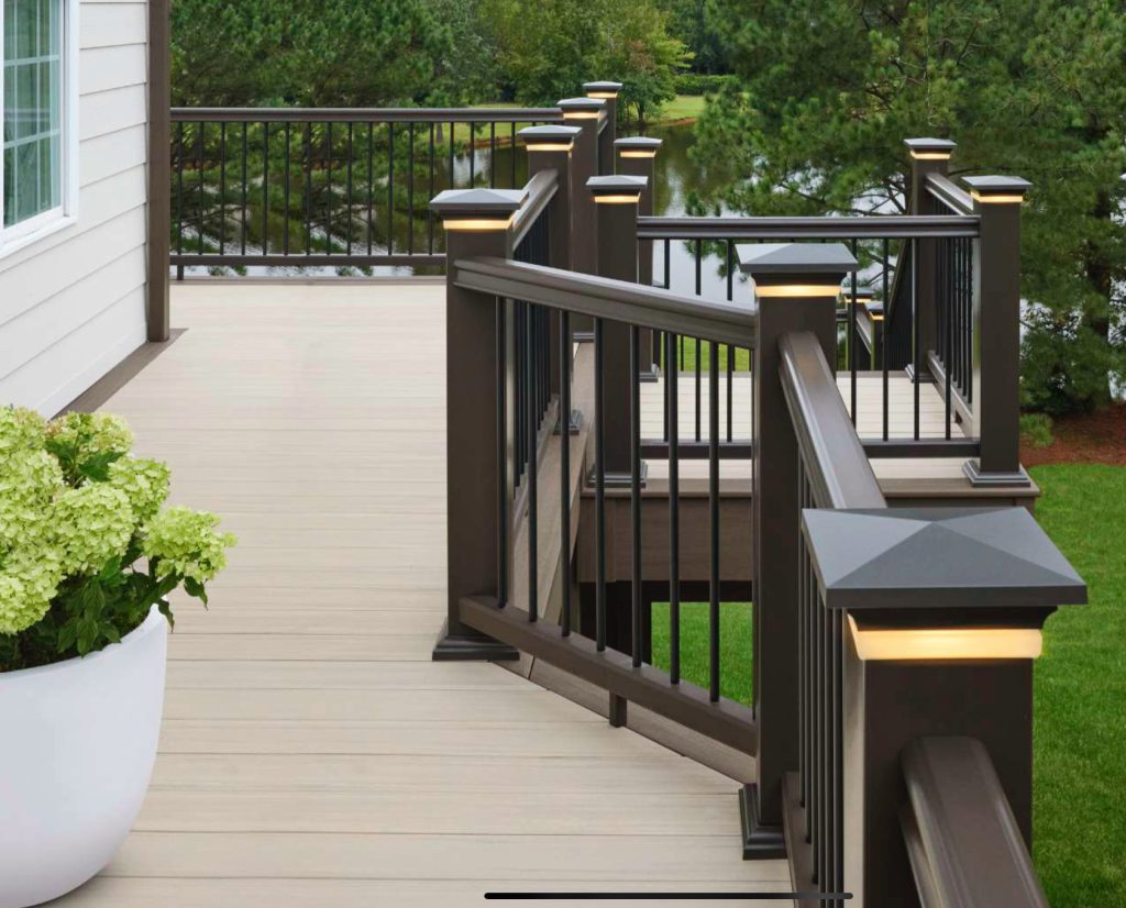 Custom Deck with Railings